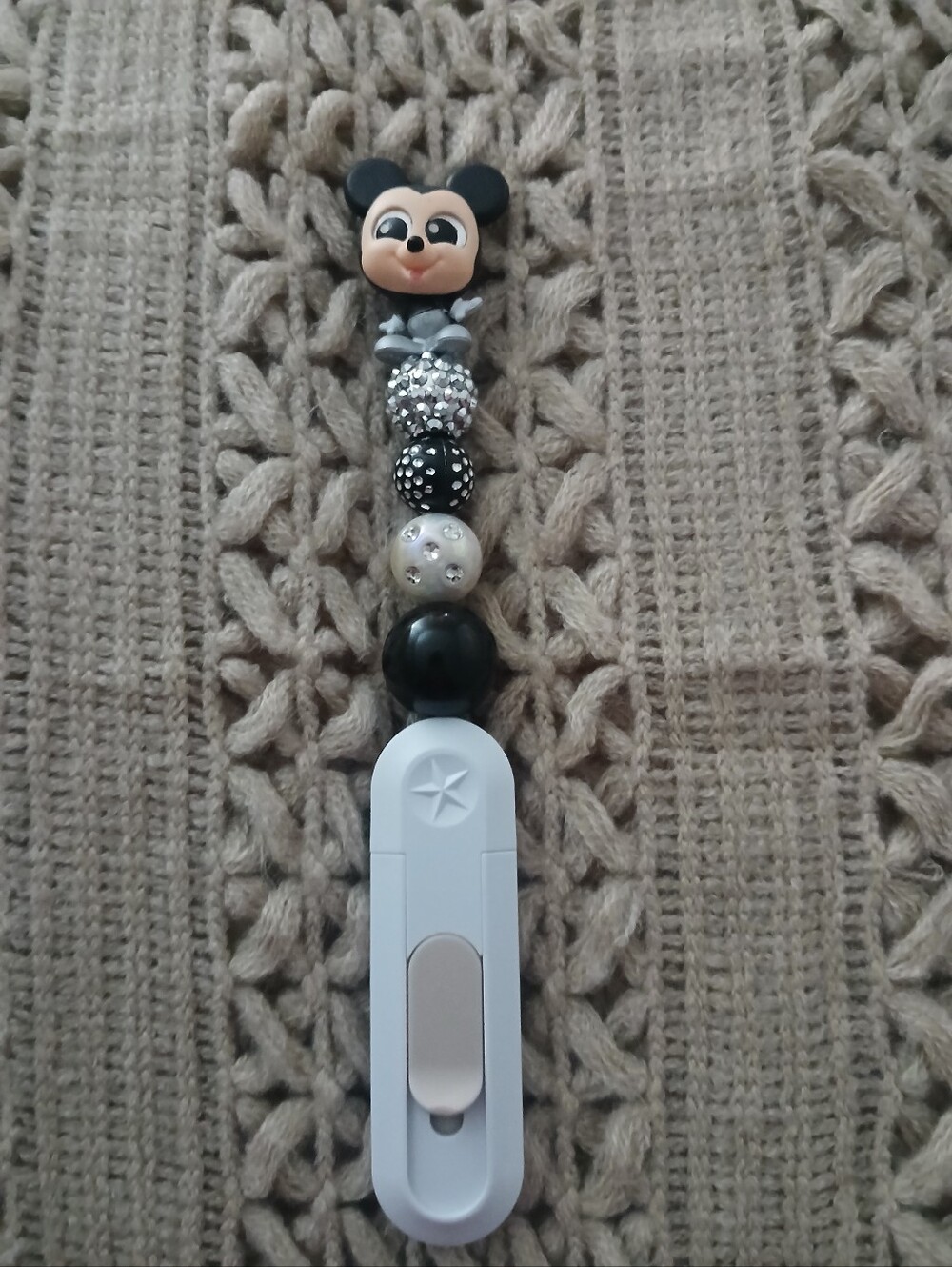 Mickey Mouse Beaded BOX CUTTER